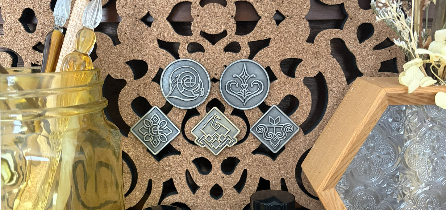 Berelyse: Sigil Pins