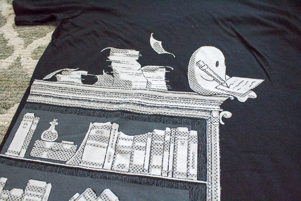 "ghostwriter" t-shirt