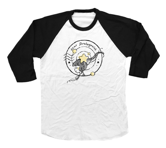 "dear protagonist" raglan tee