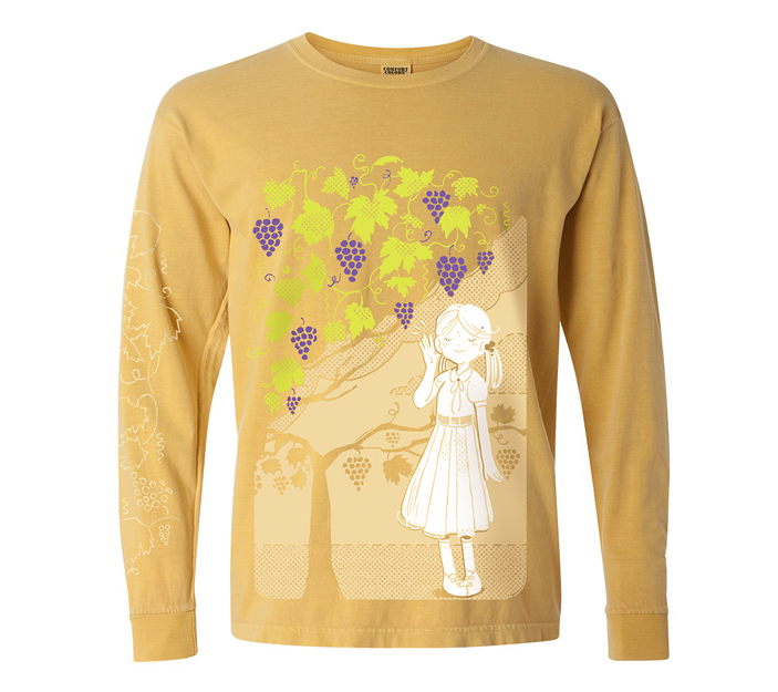 "heard on the grapevine" long sleeve shirt
