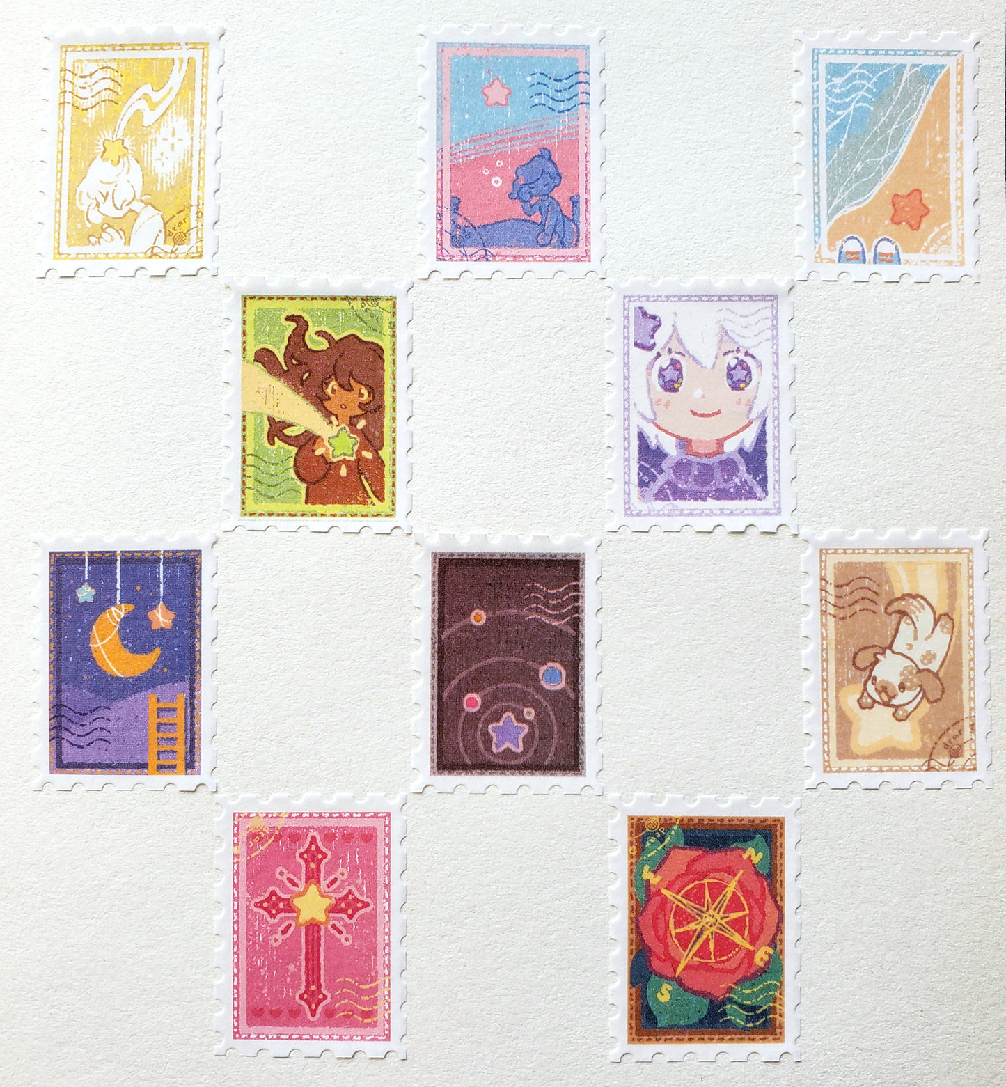 star-sent stamp washi tape
