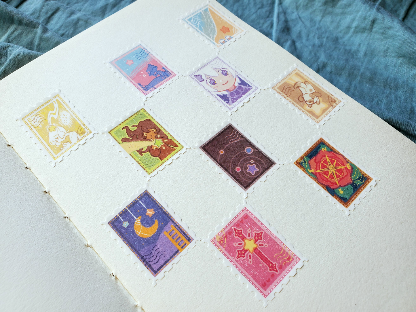 star-sent stamp washi tape