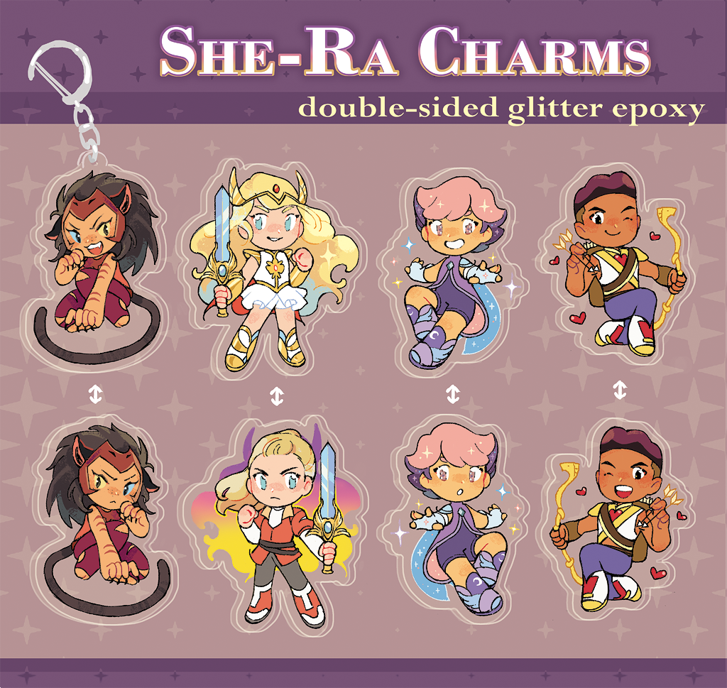 she-ra charms
