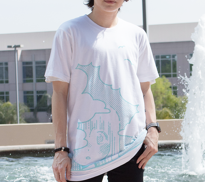 "head in the clouds" t-shirt