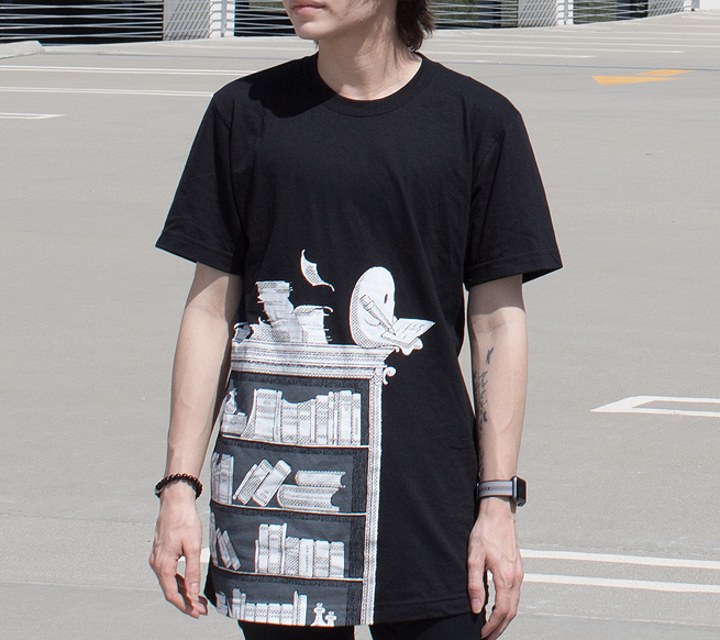 "ghostwriter" t-shirt