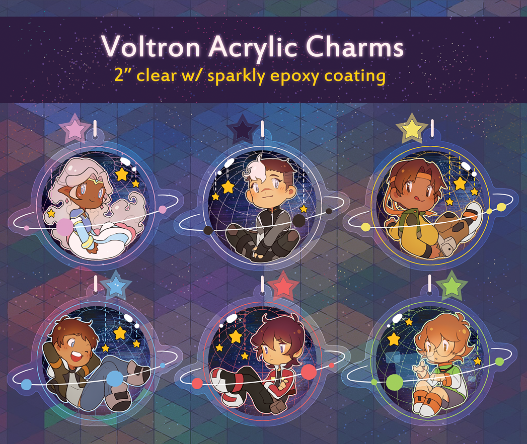 voltron charms