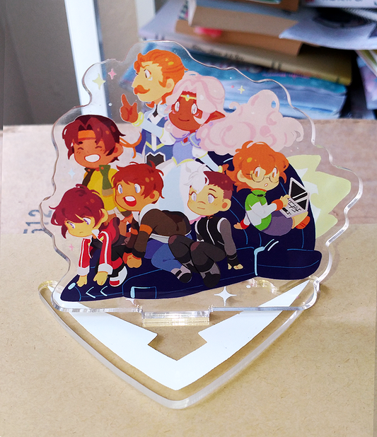 voltron standee