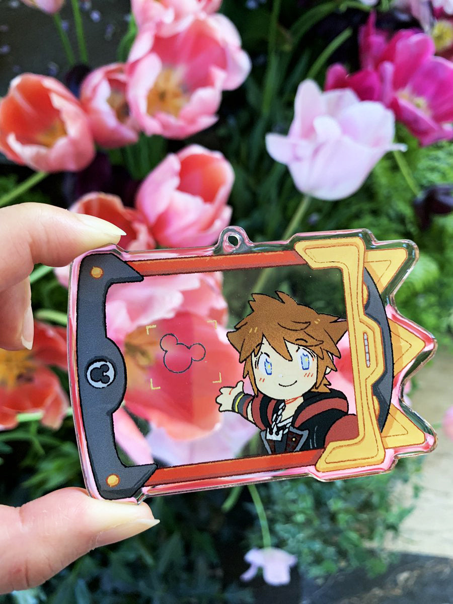 sora gummiphone selfie charm