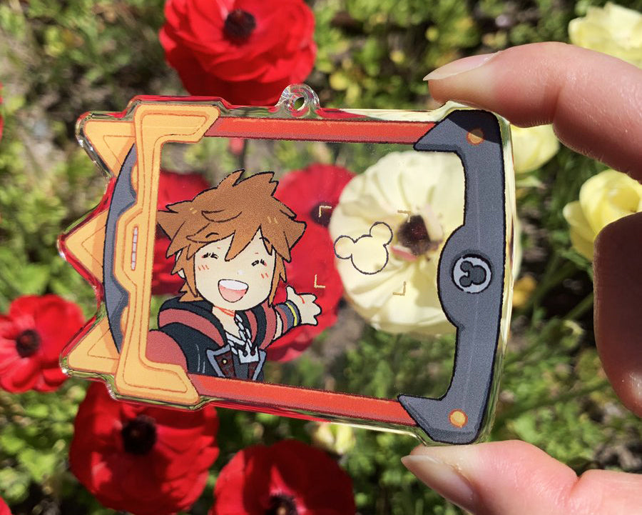 sora gummiphone selfie charm