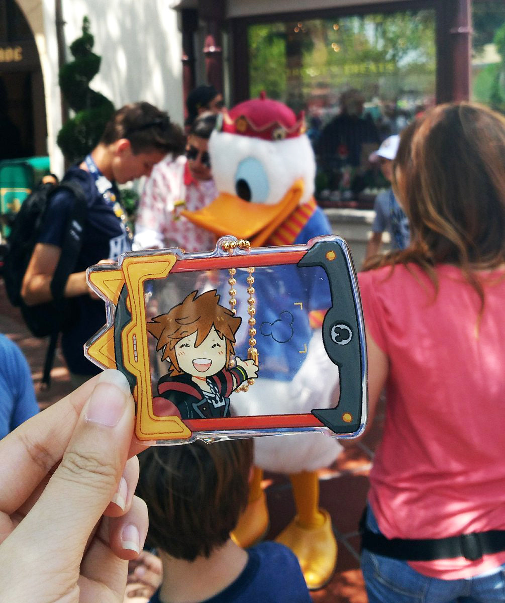 sora gummiphone selfie charm