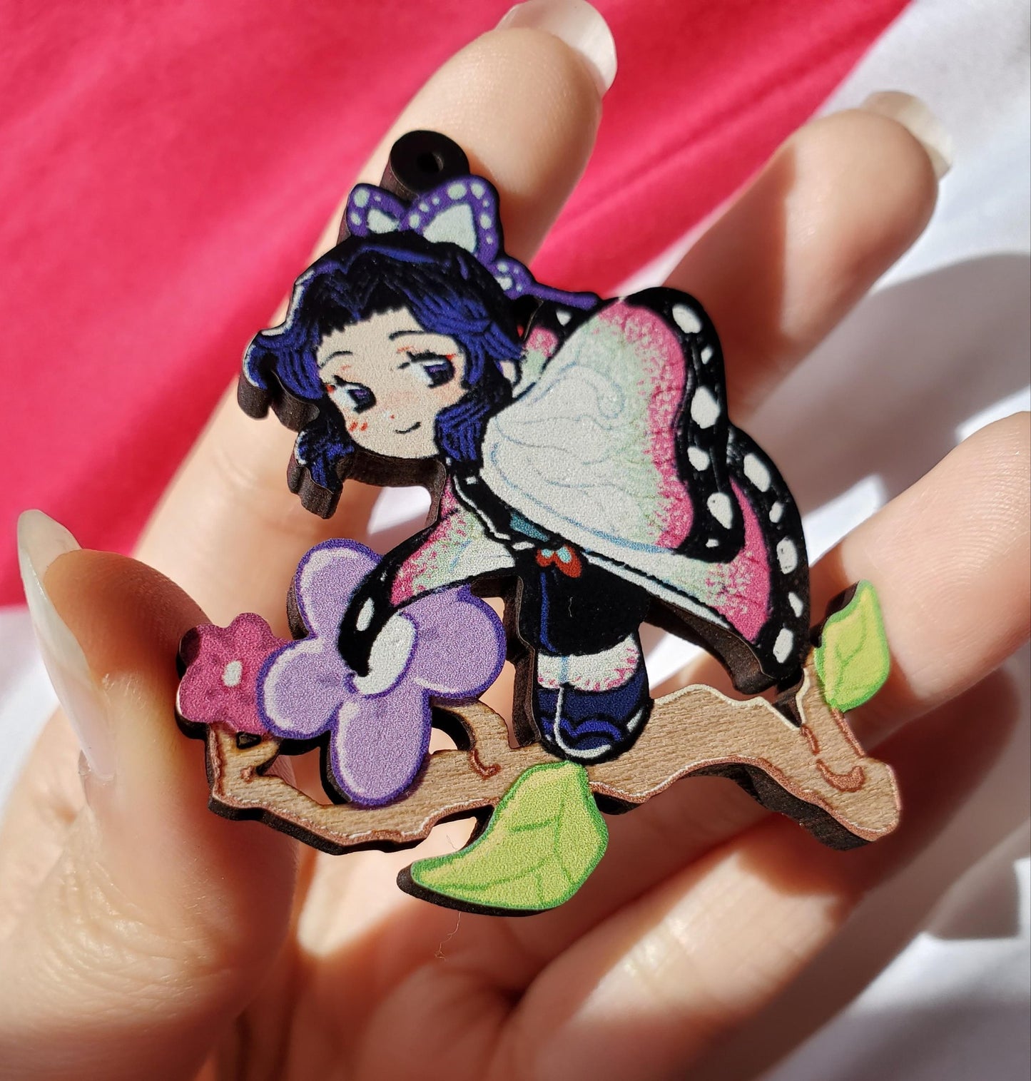 kny wooden charms