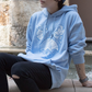 "raining cats and dogs" hoodie