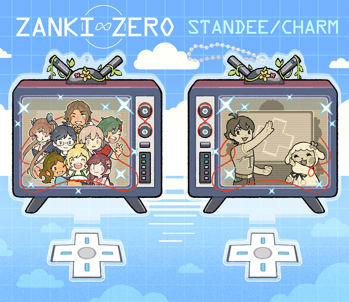 zanki zero standee/charm